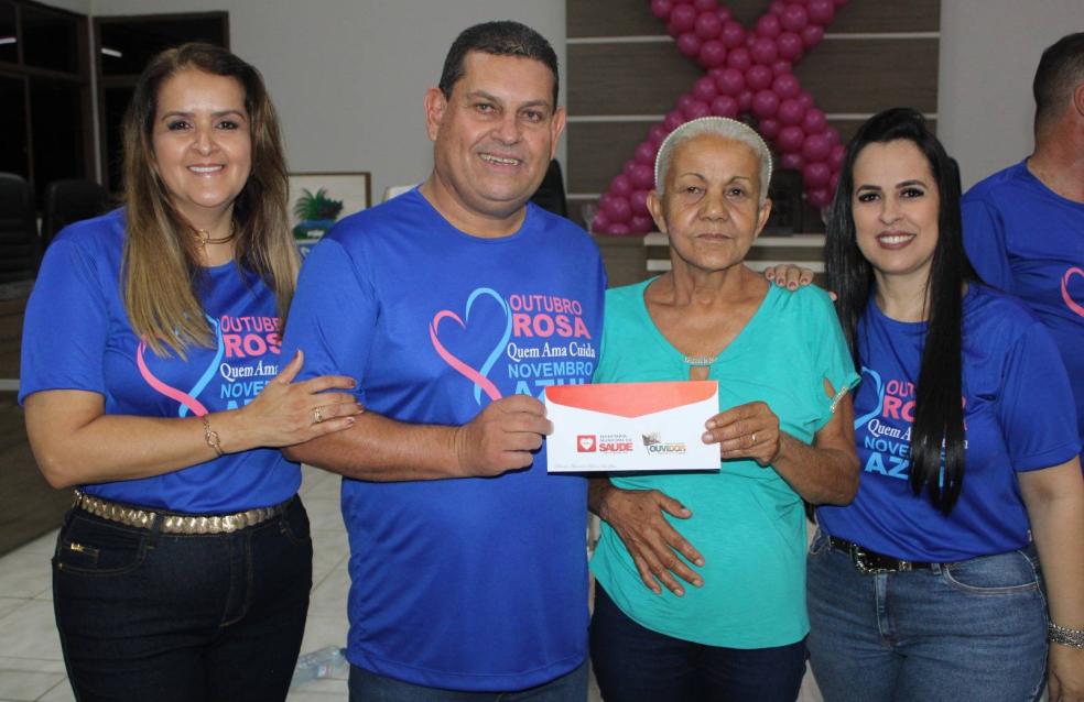 Campanha Outubro Rosa.