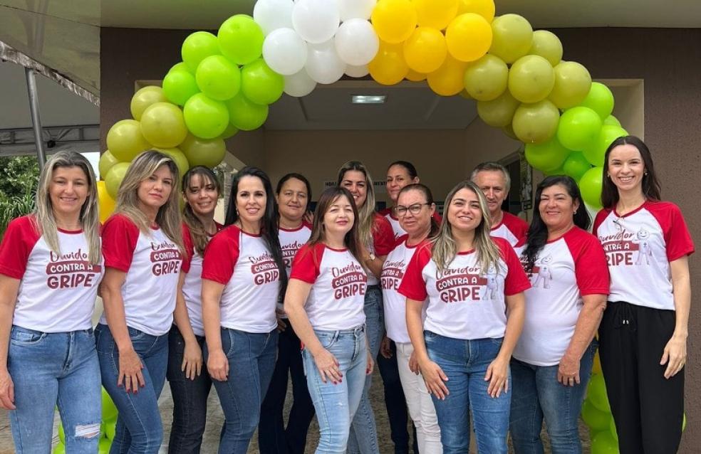 Hoje é o Dia D da Campanha de Vacinação contra Gripe, Influenza e COVID 19.