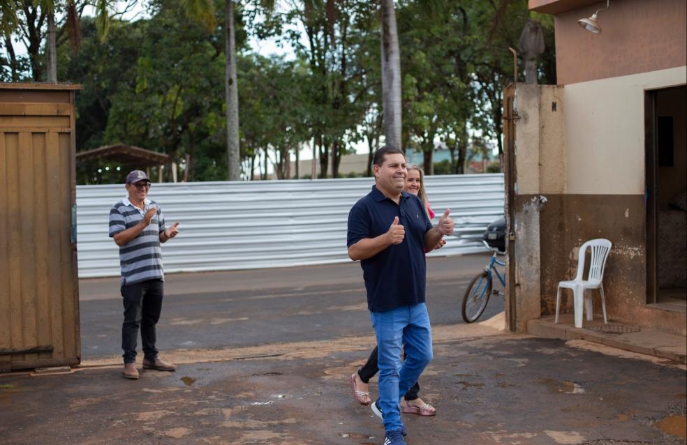 Prefeito Cebinha Nascimento está de volta.
