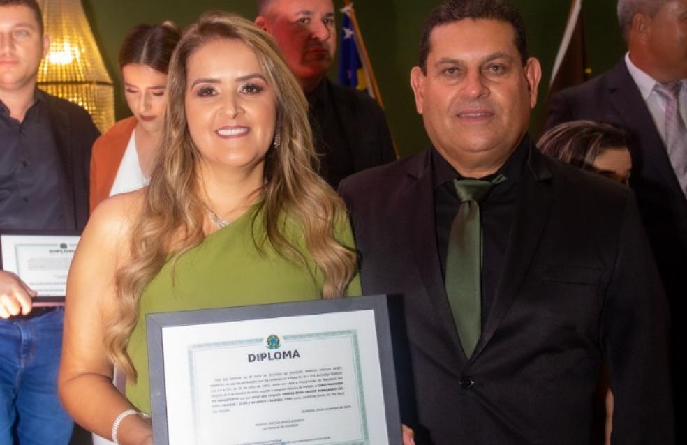 POSSE DOS NOVOS GESTORES E VEREADORES  EM OUVIDOR.