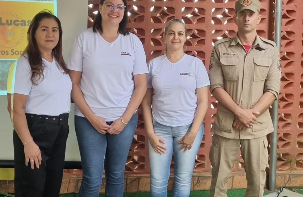 capacitação sobre primeiros socorros "Lei Lucas".