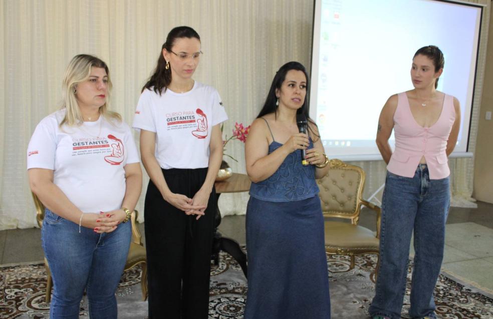Curso de gestantes ouvidorenses.