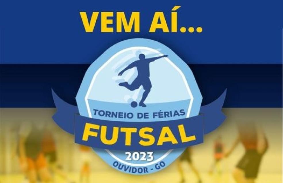 Torneio de férias de futsal de Ouvidor.
