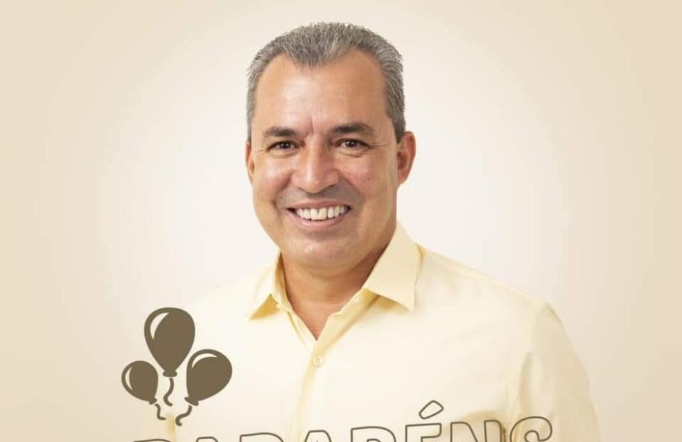 Feliz aniversário ao nosso querido vice-prefeito, Nelci Cândido.